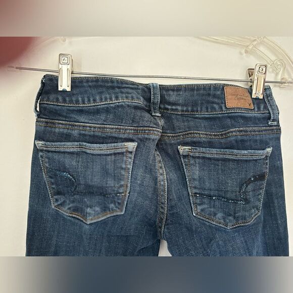 American Eagle Skinny Kick jeans size 0 short - Picture 8 of 11